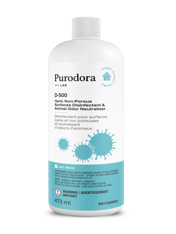 Purodora (D-500) , Neutralisant D'odeurs D'animaux Et Désinfectant