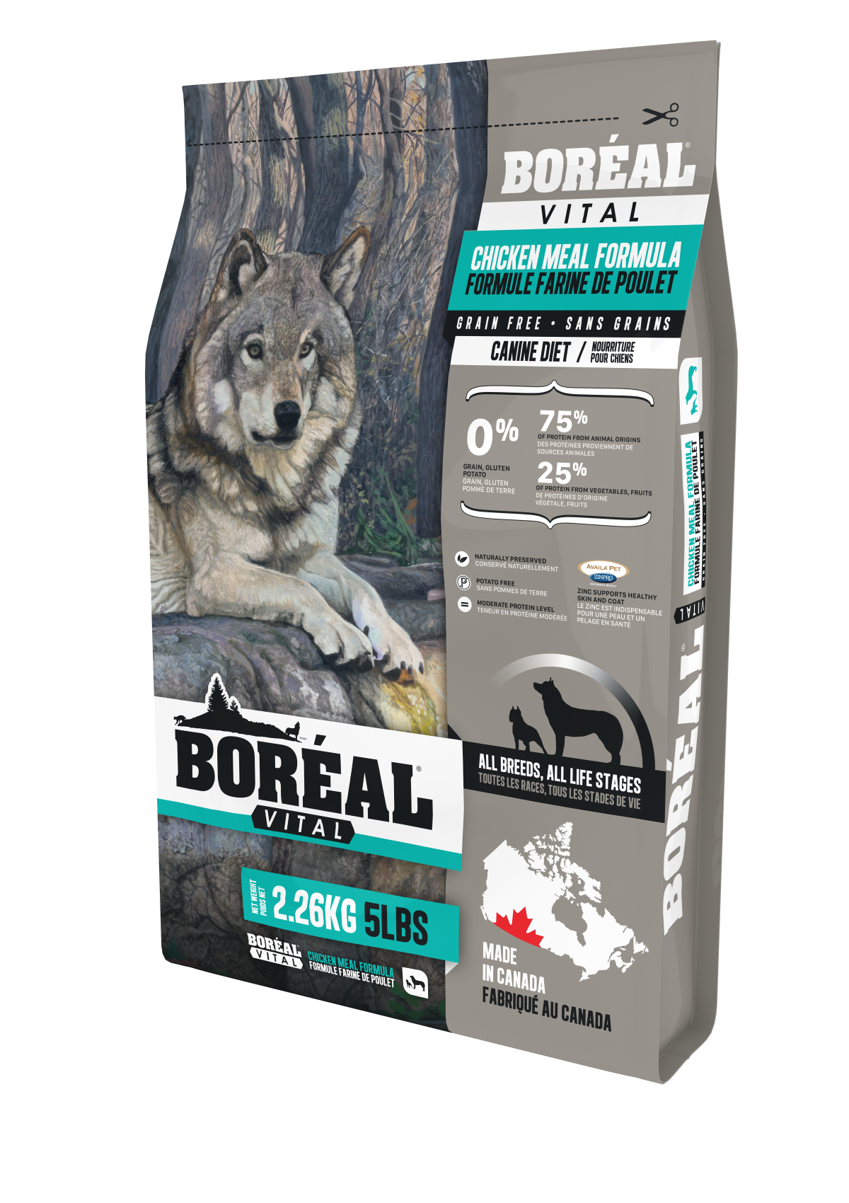 BORÉAL CHIEN VITAL POULET