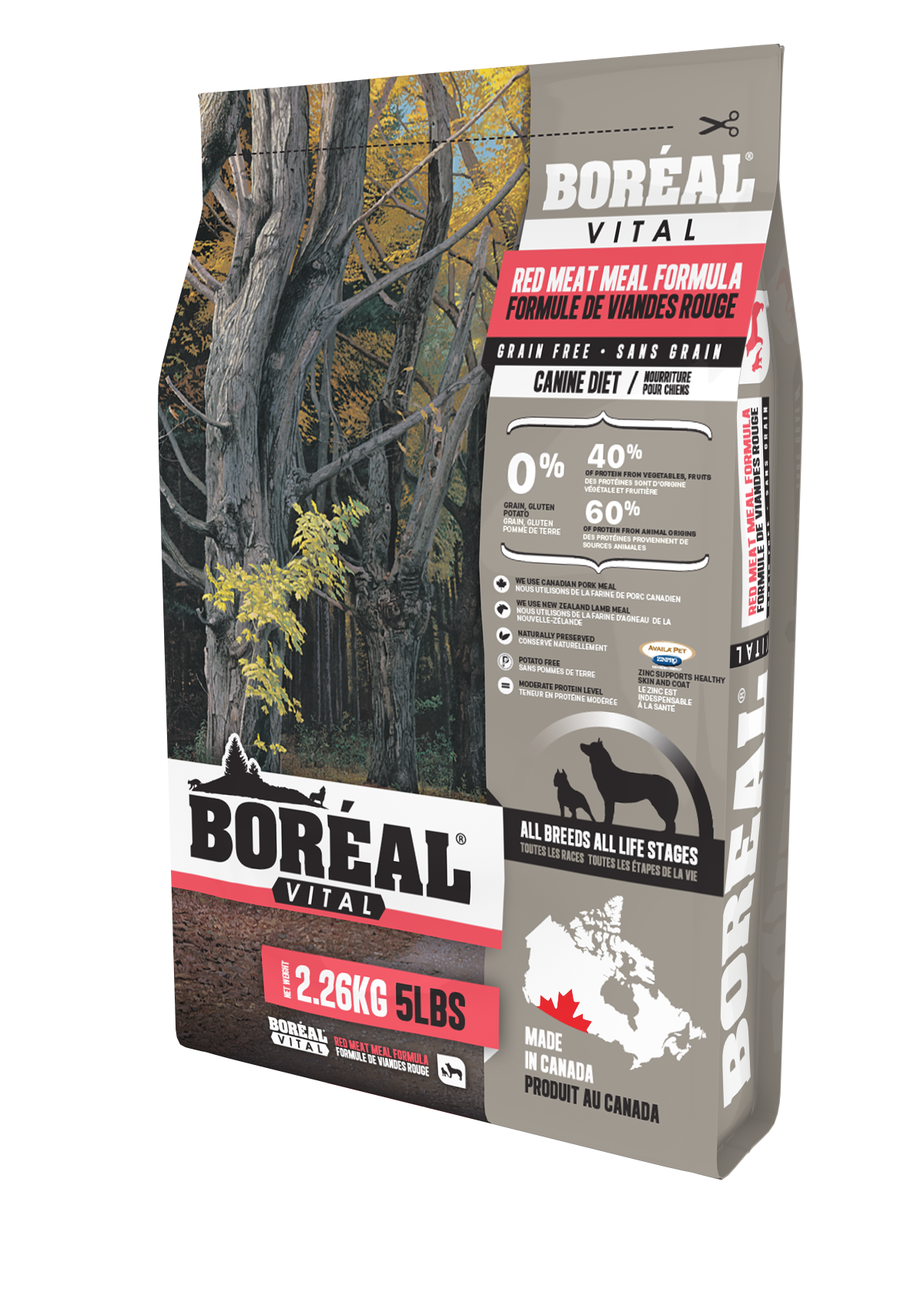 BORÉAL CHIEN VITAL VIANDE ROUGE
