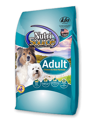 NUTRISOURCE CHIEN ADULTE POULET & RIZ 5LBS