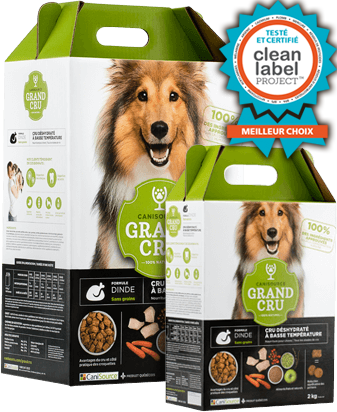 CANISOURCE GRAND CRU CHIEN - FORMULE DINDE - SANS GRAINS