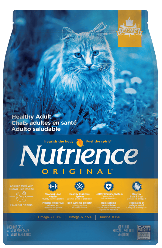 NUTRIENCE CHAT ORIGINAL - ADULTES EN SANTÉ - POULET ET RIZ BRUN