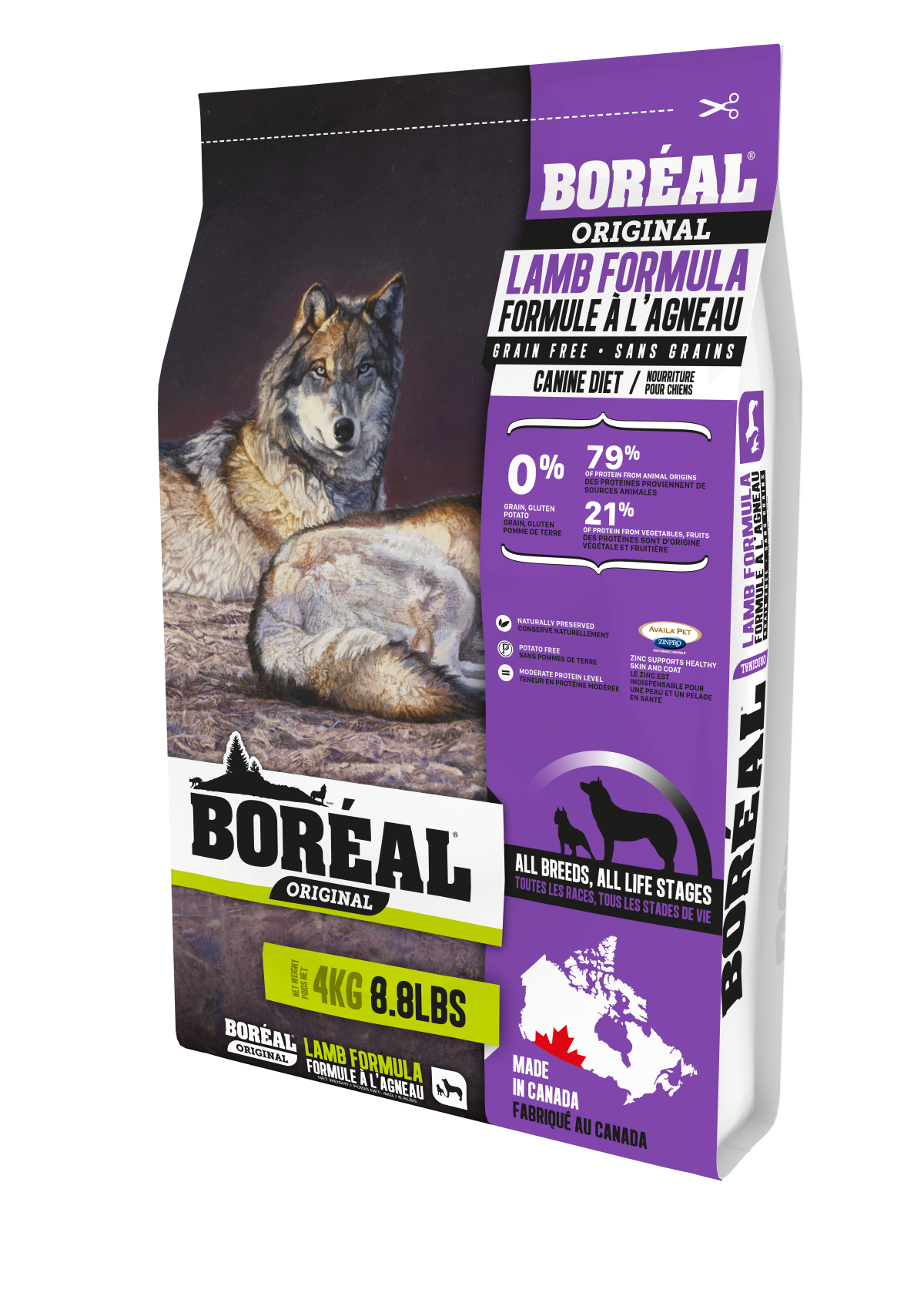 BORÉAL CHIEN ORIGINAL AGNEAU