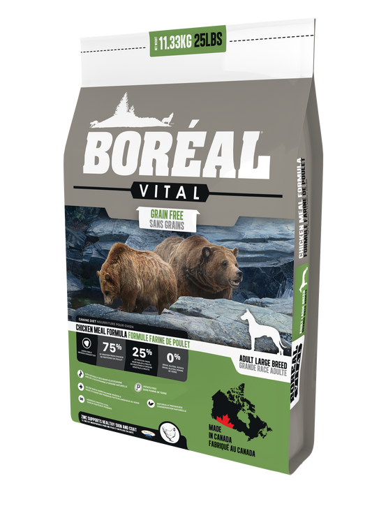 BORÉAL CHIEN VITAL POULET GRANDES RACES