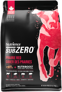 Nutrience SubZero Gibier des prairies Croquettes pour chiens Bœuf, agneau, bison