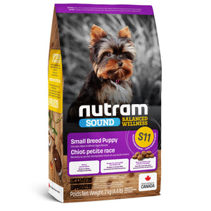 Nutram Sound (s11) Chiot Petite Race 4.4lbs