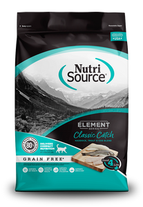 NutriSource ElementSeries chat aiglefin, truite, morue "Classic Catch"