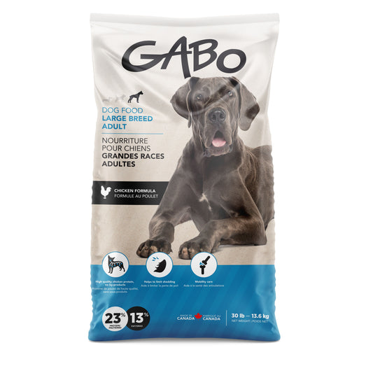 Gabo Nourriture Pour Chien De Grande Race, Adulte - Poulet 30 Lb