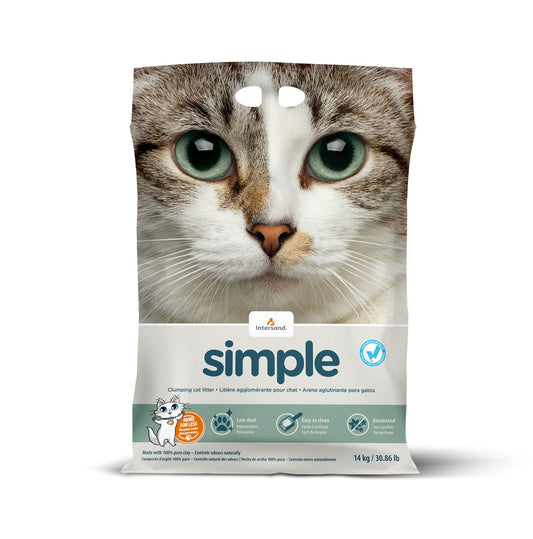 INTERSAND LITIÈRE CHAT SIMPLE 14 KG