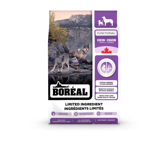 Boréal Functional, Nourriture à Ingrédients Limités Pour Chien - Venaison