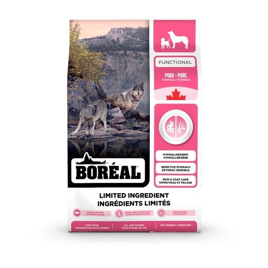 Boréal Functional, Nourriture à Ingrédients Limités Pour Chien - Porc