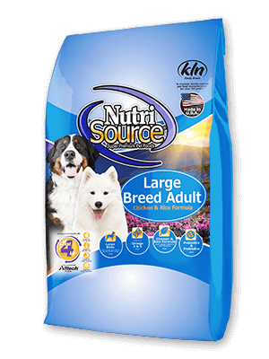 NUTRISOURCE CHIEN ADULTE GRANDE RACE POULET & RIZ 26 LBS