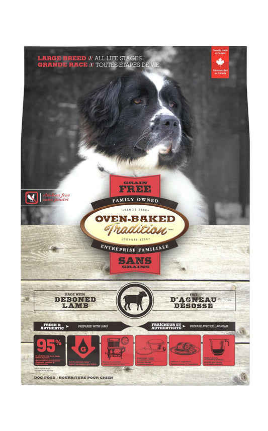 OVEN BAKED TRADITION Nourriture Sèche Sans Grains Pour Chien De Grande Race - Agneau