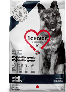 1st Choice Nourriture Pour Chien, Toutes Races, Hypoallergène - Morue Sans Grains