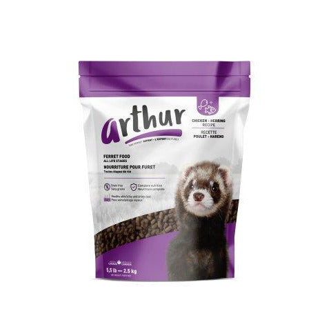 ARTHUR FURET NOURRITURE POULET ET HARENG TOUTES ÉTAPES DE VIE 2.5KG