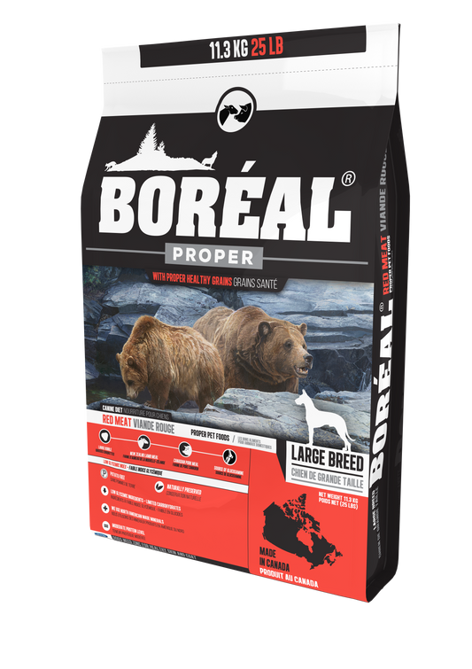 BORÉAL CHIEN PROPER VIANDE ROUGE GRANDES RACES