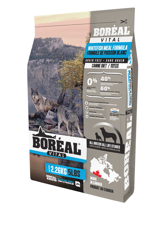 BORÉAL CHIEN VITAL POISSONS BLANC