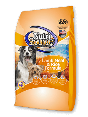 NUTRISOURCE CHIEN ADULTE REPAS D'AGNEAU & RIZ 15LBS