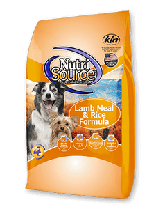 NUTRISOURCE CHIEN ADULTE REPAS D'AGNEAU & RIZ 15LBS