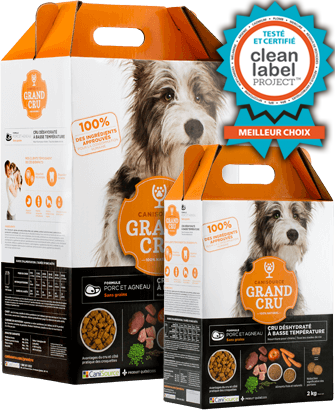 CANISOURCE GRAND CRU CHIEN - FORMULE PORC ET AGNEAU - SANS GRAINS