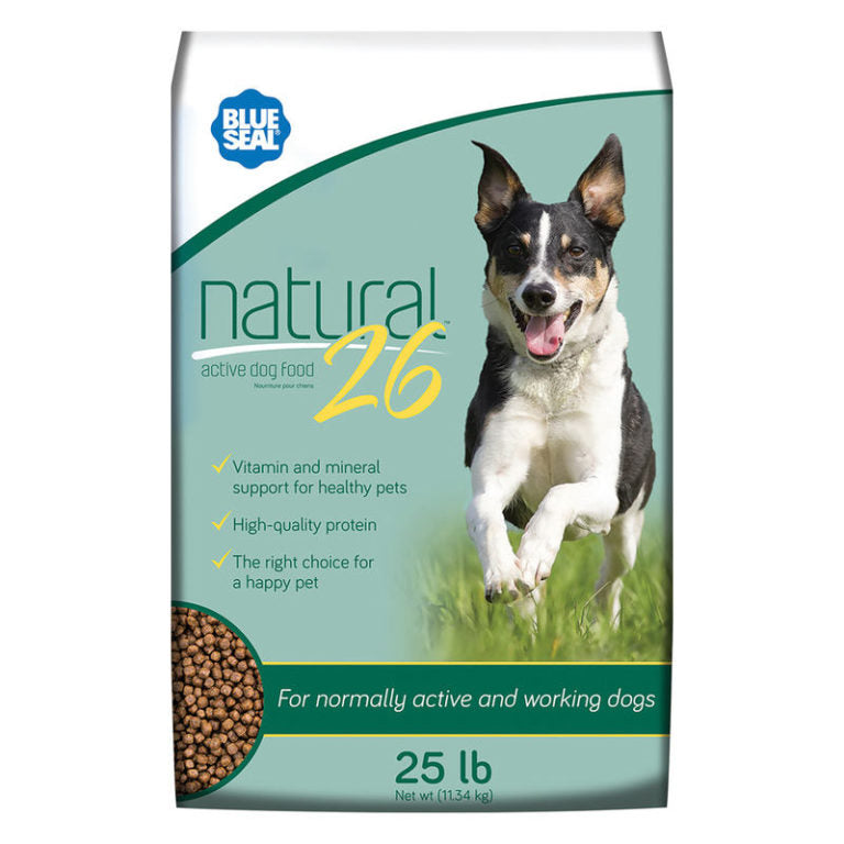 Blue seal natural 26 dog food clearance