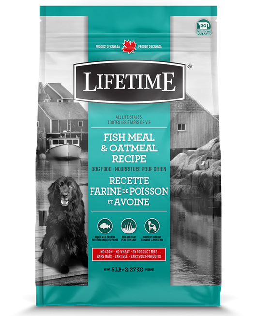 TROUW NUTRITION LIFETIME CHIEN POISSON/AVOINE 2.27KG