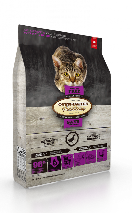 OBT CHAT CANARD SANS GRAINS 2.5 LBS