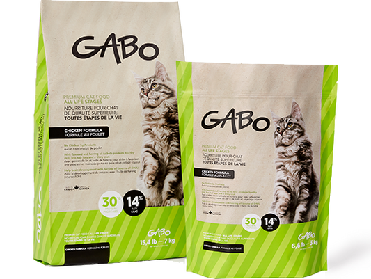 GABO CHATS ET CHATONS - TOUTES ÉTAPES DE LA VIE - FORMULE AU POULET